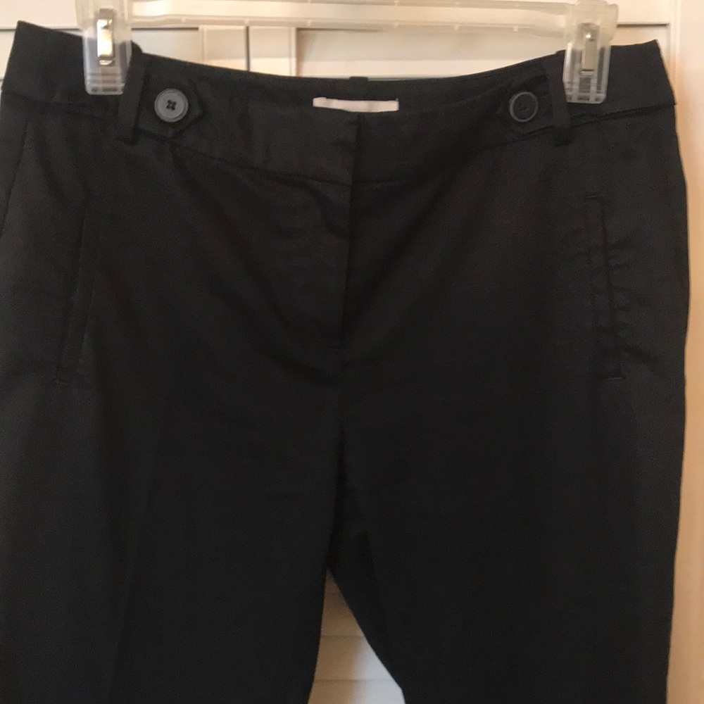 Ann Taylor Loft Black Capris